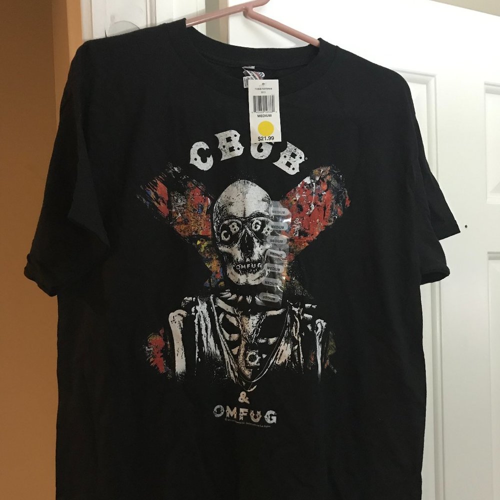 CBGB OMFUG Skeleton T-Shirt